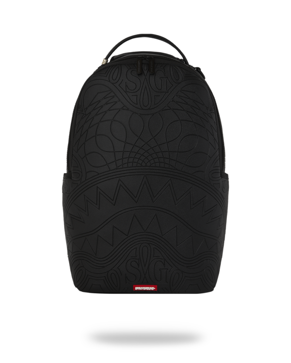 TONAL MONOGRAM EMBOSS SHARK BACKPACK SPRAYGROUND
