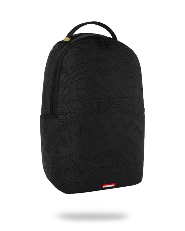 TONAL MONOGRAM EMBOSS SHARK BACKPACK SPRAYGROUND