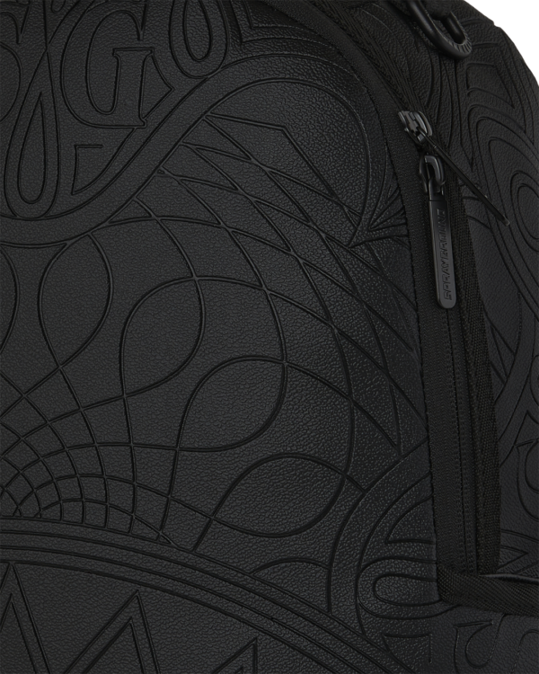 TONAL MONOGRAM EMBOSS SHARK BACKPACK SPRAYGROUND