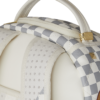 B7537_7 CREAM HENNY QUILT PUFF BACKPACK SPRAYGROUND