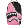 PINK AND BLACK TEAR SIP BACKPACK SPRAYGROUND PINK AND BLACK TEAR SIP BACKPACK SPRAYGROUND