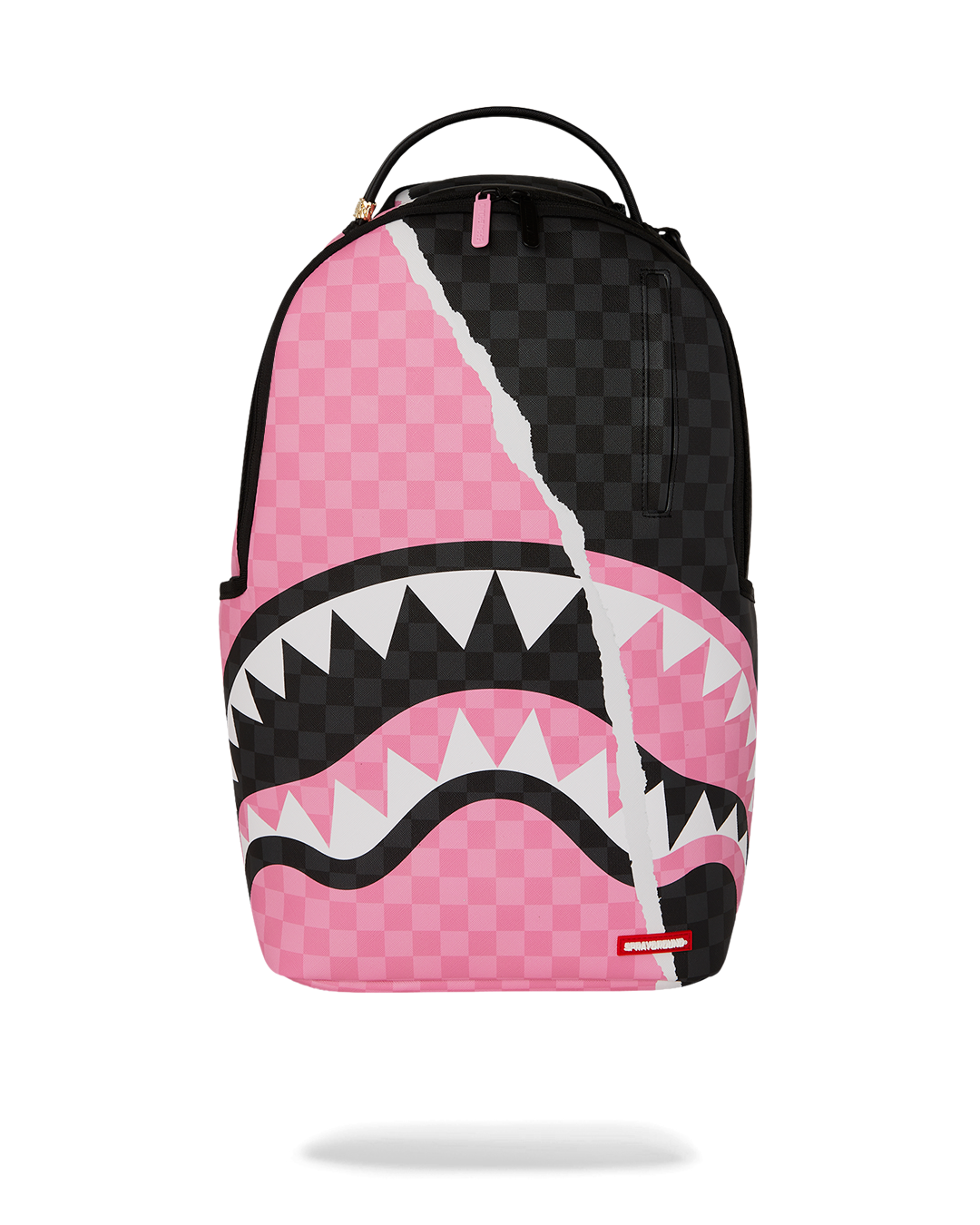 PINK AND BLACK TEAR SIP BACKPACK SPRAYGROUND