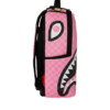 B7692_3 PINK AND BLACK TEAR SIP BACKPACK SPRAYGROUND