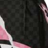 B7692_6 PINK AND BLACK TEAR SIP BACKPACK SPRAYGROUND