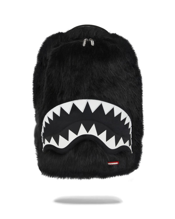 FUR CRAY BLACK BACKPACK SPRAYGROUND