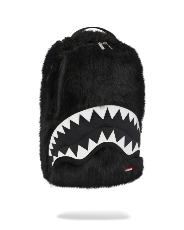 FUR CRAY BLACK BACKPACK SPRAYGROUND