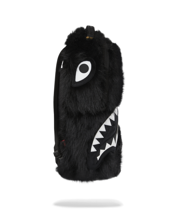 FUR CRAY BLACK BACKPACK SPRAYGROUND