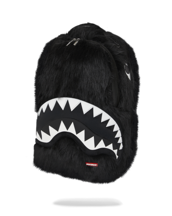 FUR CRAY BLACK BACKPACK SPRAYGROUND