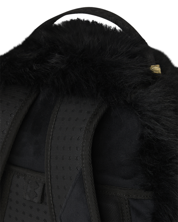 FUR CRAY BLACK BACKPACK SPRAYGROUND