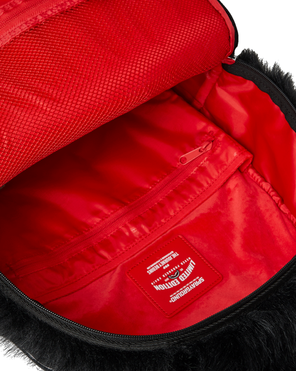 FUR CRAY BLACK BACKPACK SPRAYGROUND