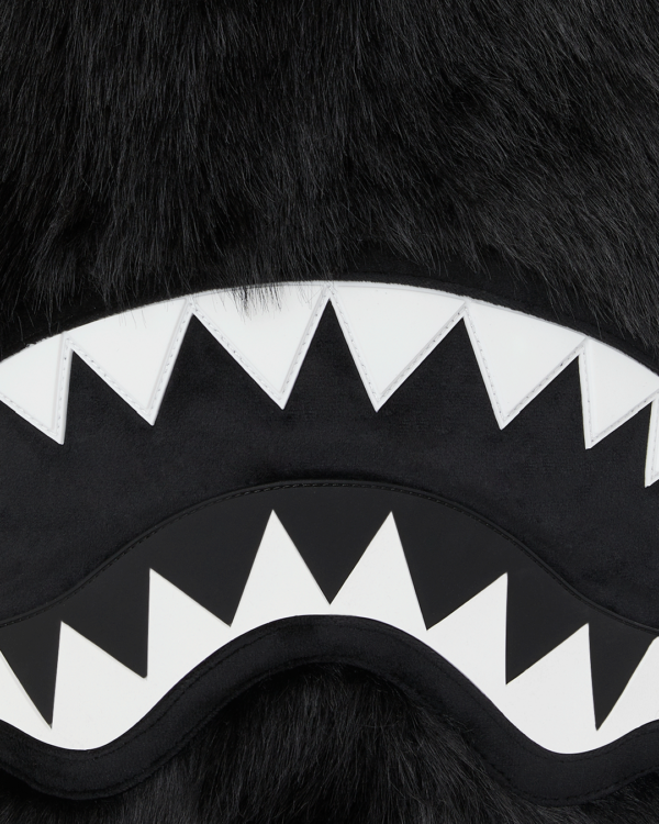 FUR CRAY BLACK BACKPACK SPRAYGROUND