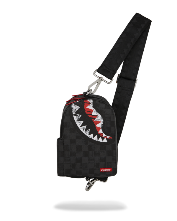 SCRIBBLE SHARK BACKPACK SLING SPRAYGROUND