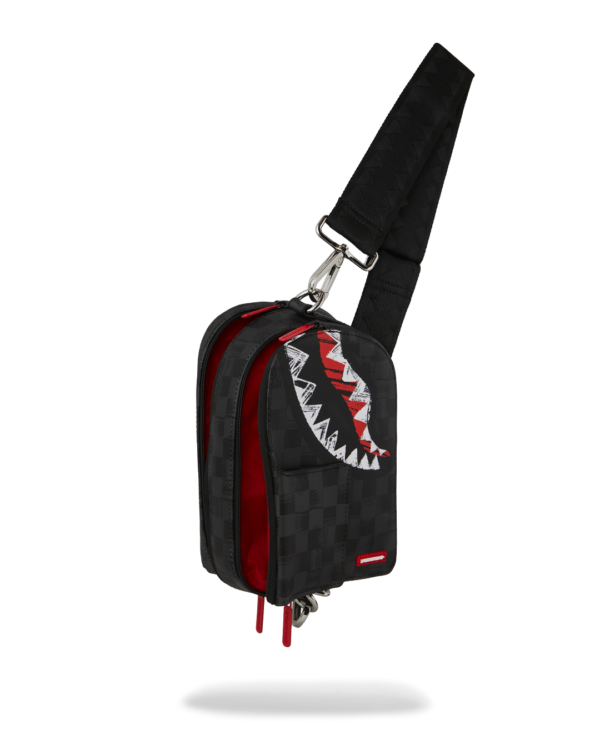 SCRIBBLE SHARK BACKPACK SLING SPRAYGROUND
