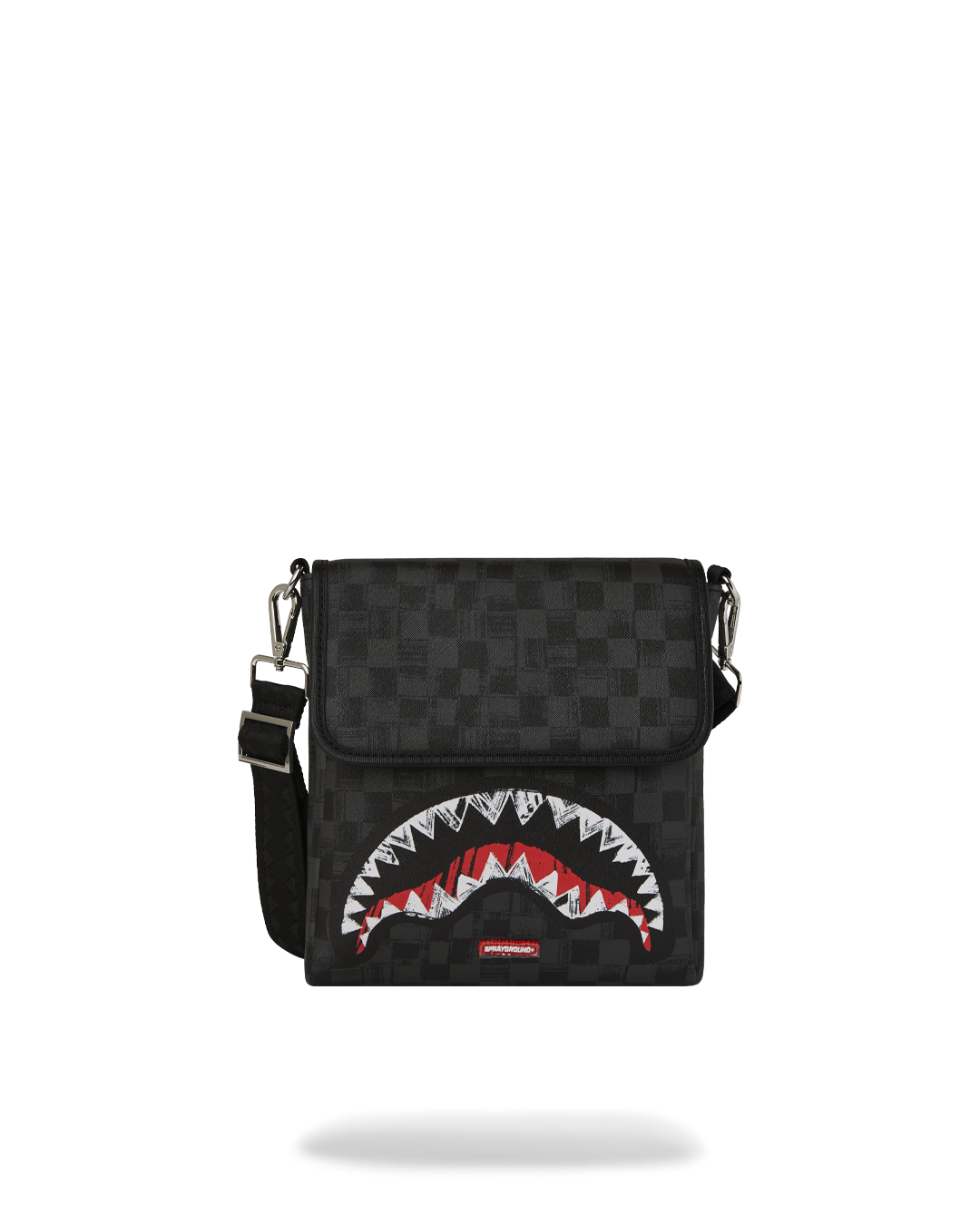 SCRIBBLE SHARK MESSENGER BAG SPRAYGROUND