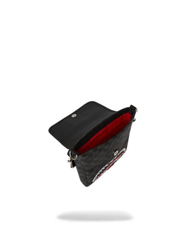 SCRIBBLE SHARK MESSENGER BAG SPRAYGROUND