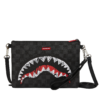 SCRIBBLE SHARK CROSSOVER CLUTCH SPRAYGROUND