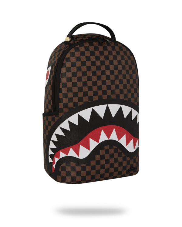 B8232_2 CHECK 2 EMBOSS BACKPACK SPRAYGROUND