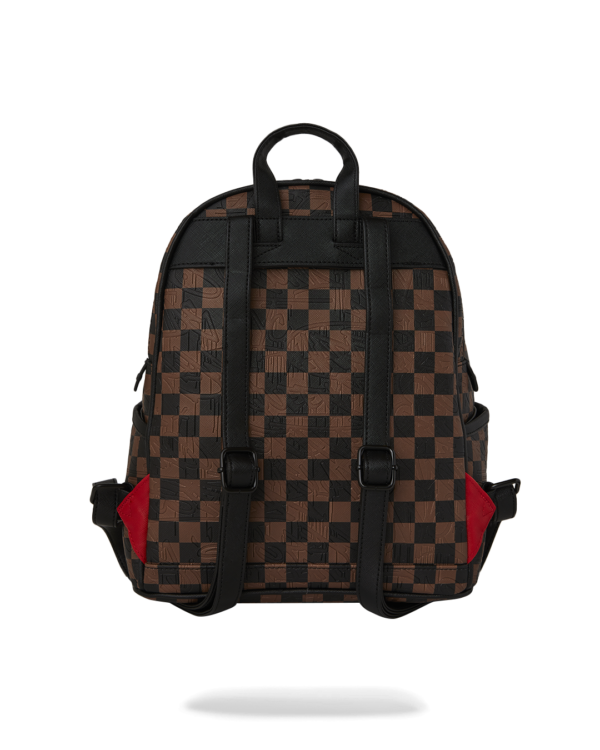 B8233_3 CHECK 2 EMBOSS SAVAGE U BACKPACK SPRAYGROUND