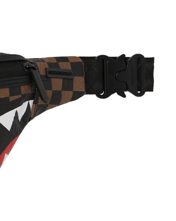 B8240_3 CHECK 2 EMBOSS SAVVY CROSSBODY SPRAYGROUND