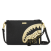 GOLD AND DANGEROUS CROSSOVER CLUTCH - SPRAYGROUND GOLD AND DANGEROUS CROSSOVER CLUTCH SPRAYGROUND