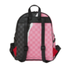 PINK AND BLACK TEAR SIP U SAVAGE BACKPACK SPRAYGROUND