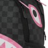 PINK AND BLACK TEAR SIP U SAVAGE BACKPACK SPRAYGROUND