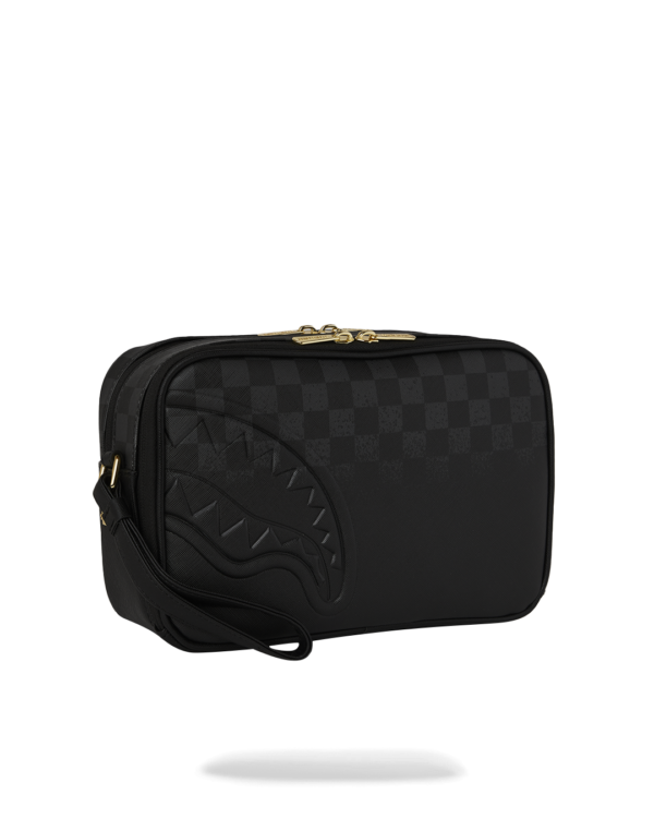 B8280_2 SPRITZ BLACK TOILETRY BAG SPRAYGROUND
