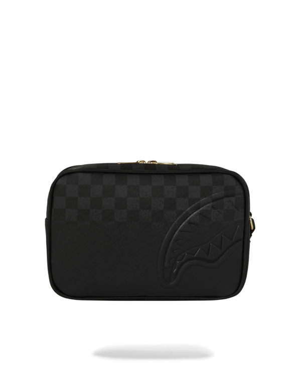 B8280_3 SPRITZ BLACK TOILETRY BAG SPRAYGROUND