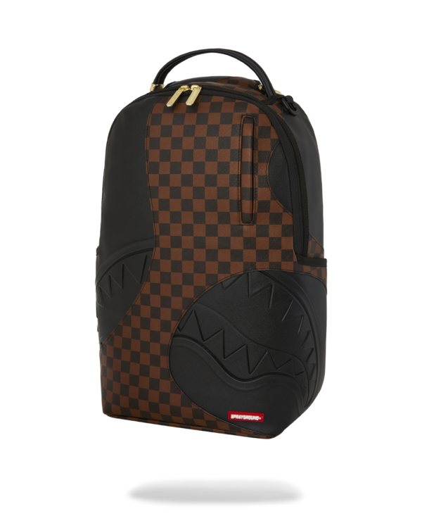 B8281_5 JETSTREAM BROWN BACKPACK SRAYGROUND