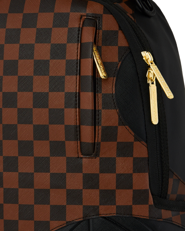 B8281_6 JETSTREAM BROWN BACKPACK SRAYGROUND