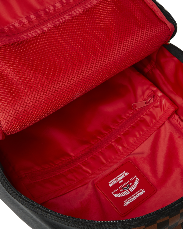 B8281_8 JETSTREAM BROWN BACKPACK SRAYGROUND