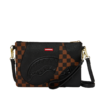 JETSTREAM BROWN CROSSOVER CLUTCH SPRAYGROUND
