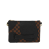 JETSTREAM BROWN CROSSOVER CLUTCH SPRAYGROUND