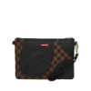 JETSTREAM BROWN CROSSOVER CLUTCH SPRAYGROUND
