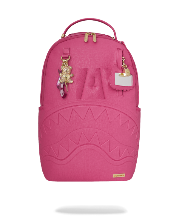 SHARK PINK ATTACK BACKPACK SHARK PINK ATTACK BACKPACK SPRAYGROUND