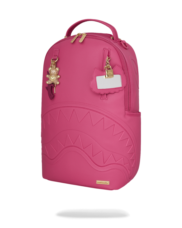 B8361_5 SHARK PINK ATTACK BACKPACK SPRAYGROUND