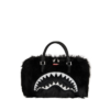 FUR CRAY BLACK MINI DUFFLE SPRAYGROUND