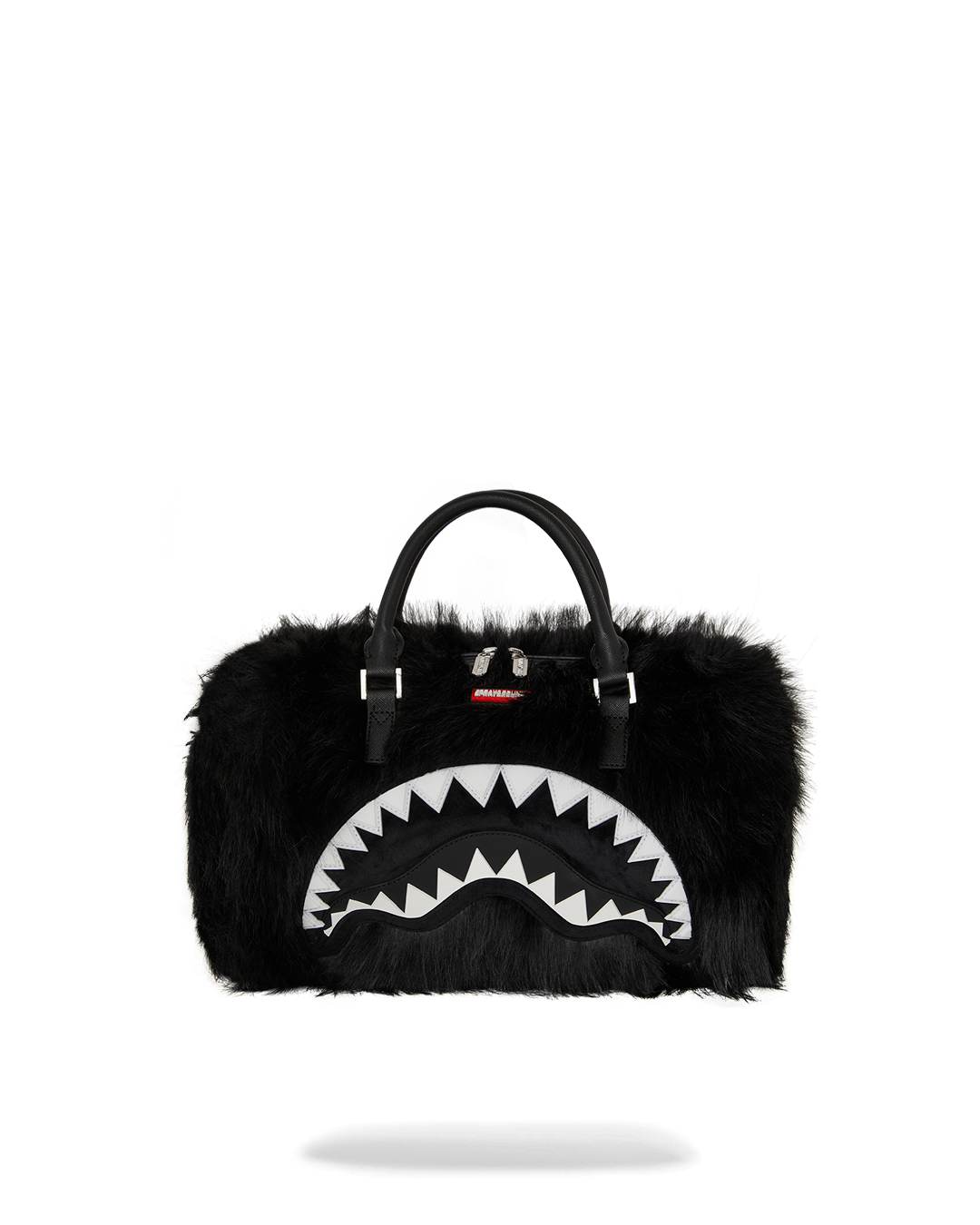 FUR CRAY BLACK MINI DUFFLE SPRAYGROUND