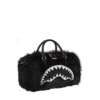 FUR CRAY BLACK MINI DUFFLE SPRAYGROUND