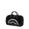 FUR CRAY BLACK MINI DUFFLE SPRAYGROUND