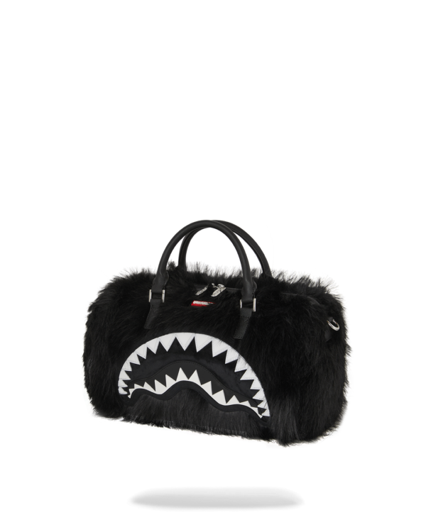 FUR CRAY BLACK MINI DUFFLE SPRAYGROUND