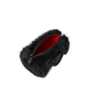 FUR CRAY BLACK MINI DUFFLE SPRAYGROUND