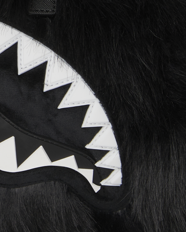FUR CRAY BLACK MINI DUFFLE SPRAYGROUND