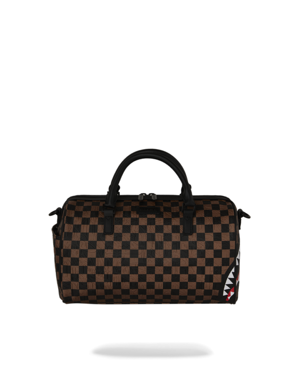 CHECK 2 EMBOSS MINI DUFFLE SPRAYGROUND