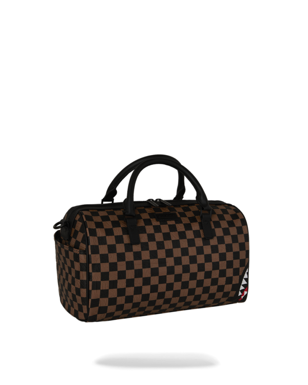 CHECK 2 EMBOSS MINI DUFFLE SPRAYGROUND