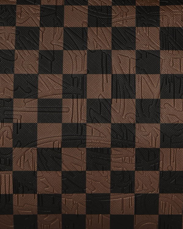 CHECK 2 EMBOSS MINI DUFFLE SPRAYGROUND