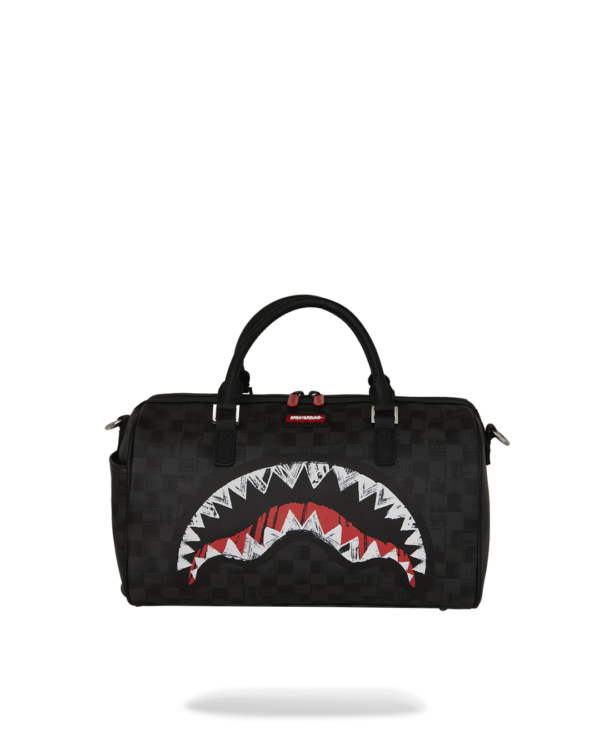SCRIBBLE SHARK MINI DUFFLE SPRAYGROUND