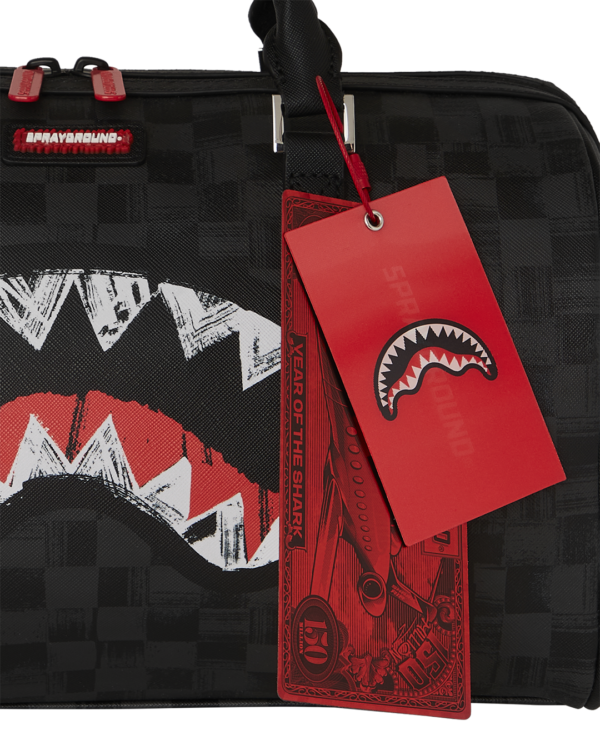 SCRIBBLE SHARK MINI DUFFLE SPRAYGROUND