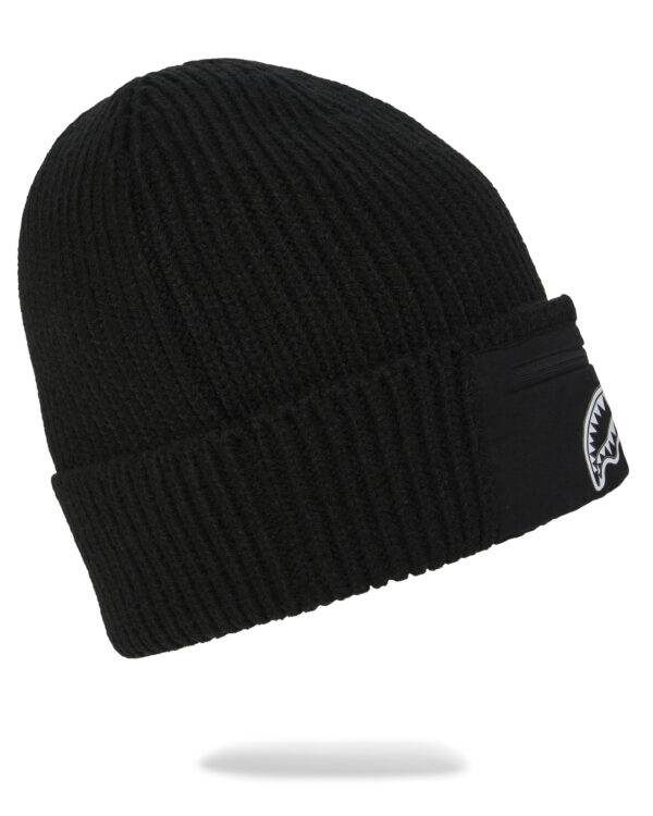 Black Pocket Beanie Sprayground