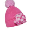 Pink Bear Puff Beanie Sprayground 1 Pink Bear Puff Beanie Sprayground